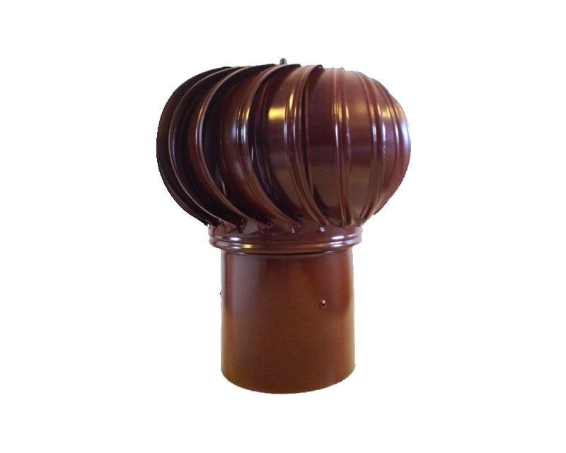 Турбодефлектор вытяжной вентиляции из краш металла TD-150