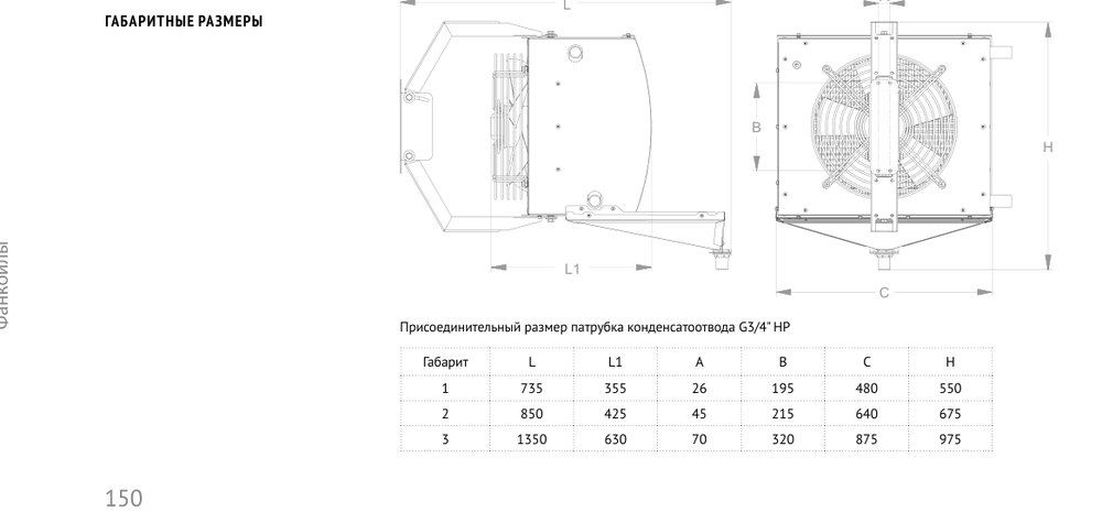 Фанкойл КЭВ-3Ф3.5ПМП Тепломаш
