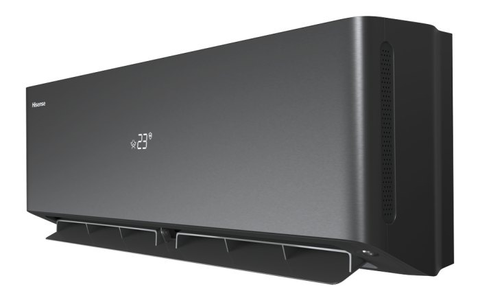 Внутренний блок мульти сплит-системы настенного типа Hisense VISION PRO 2.0 CARBON MULTI SUPERIOR DC Inverter AS-10UW4RXVQH01AG(B)